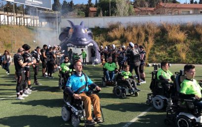 Futbol americà amb Dracs Badalona